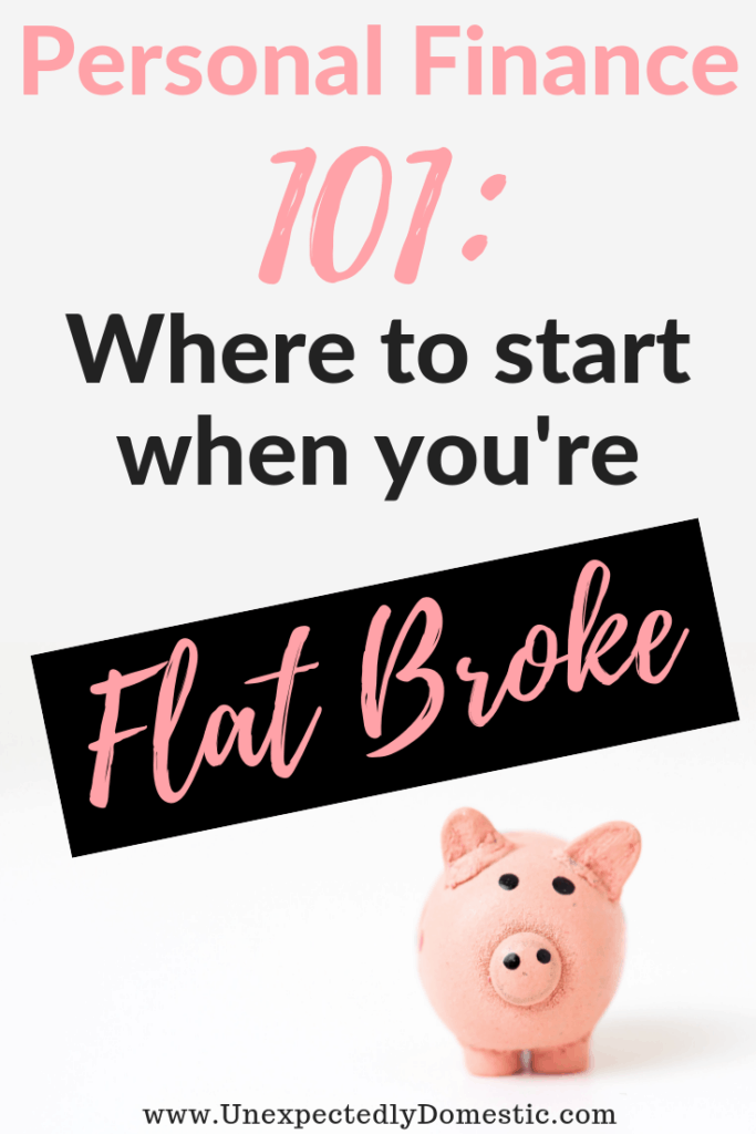 Wondering what to do when you are flat broke? Check out these 5 things to do when you have no money. Change your financial future today!