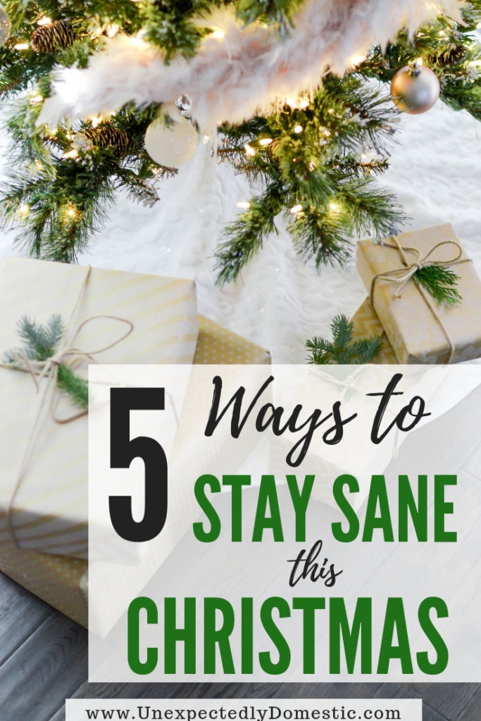 The holiday season can be so hectic. Use these simple tricks to reduce your anxiety and manage holiday stress so you stay sane at Christmastime.