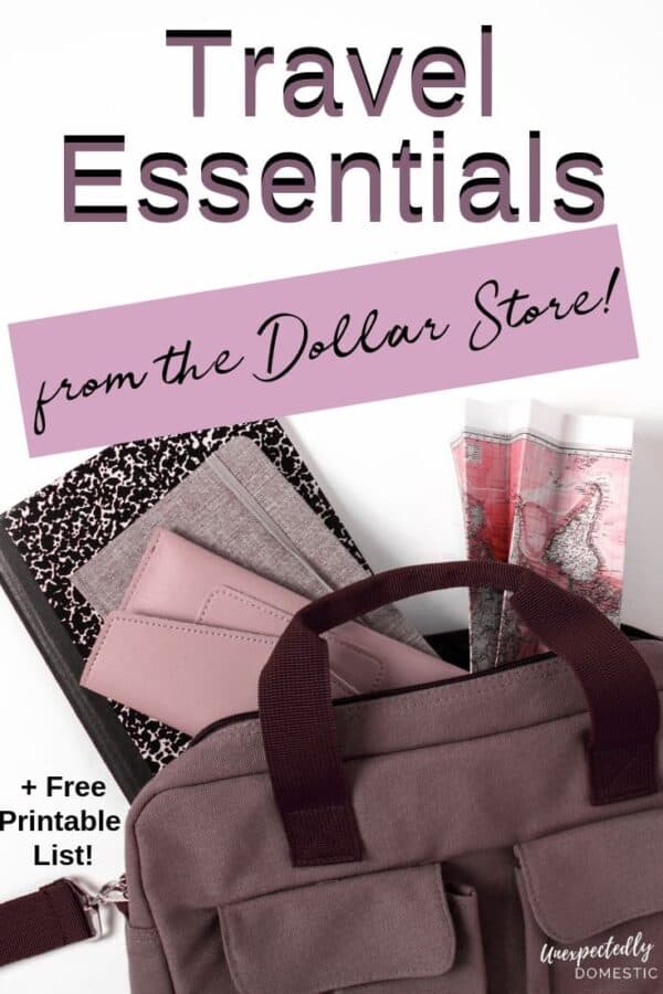 75 Travel Essentials You Should Buy At The Dollar Store Unexpectedly