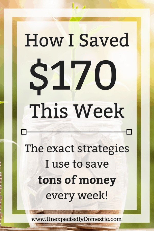 How I Saved Week 22