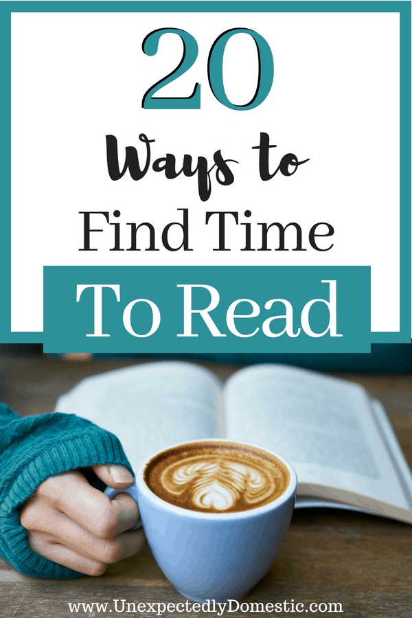 If you're wondering how busy people find time to read, and want to know how to find time to read for yourself, check out these 20 easy ways! Even you can make time for reading.