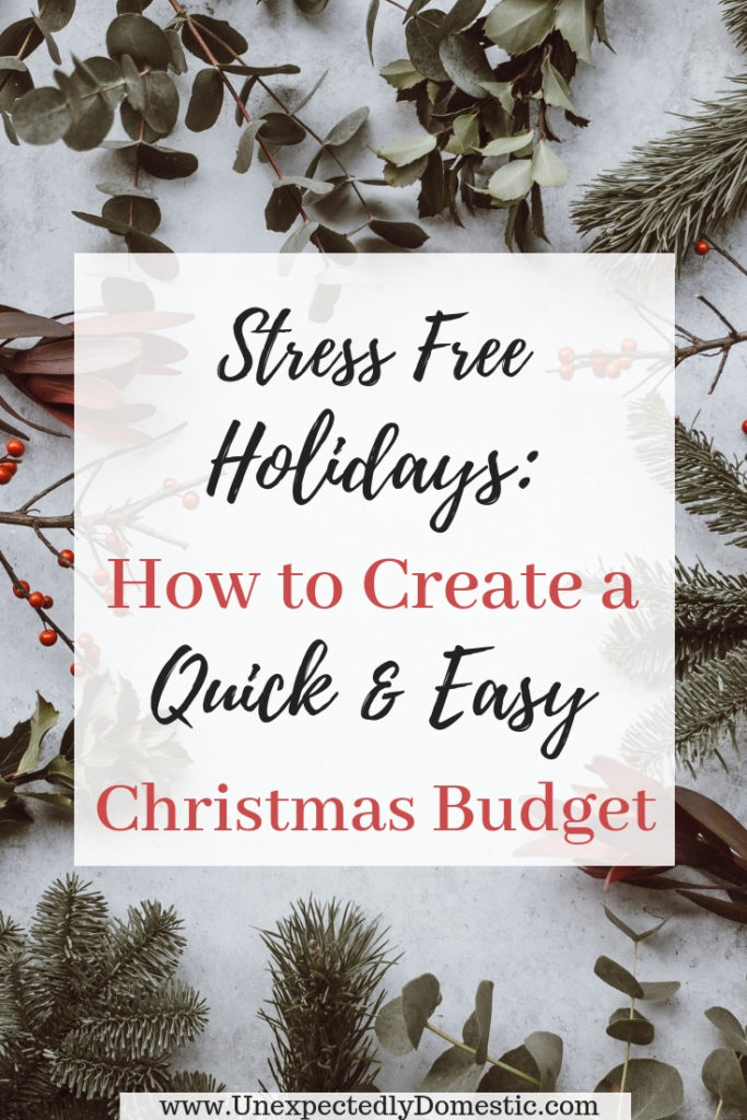 Learn how to create a Christmas budget this year! Use this free Christmas budget planner to set up a holiday budget this year so you don't go into debt.