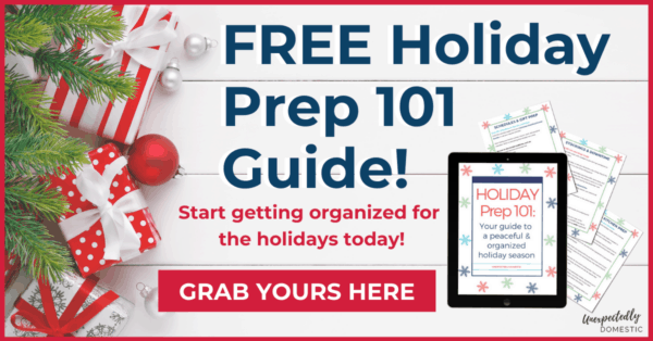 How to Throw a Fabulous Holiday Party on a Budget - Unexpectedly Domestic