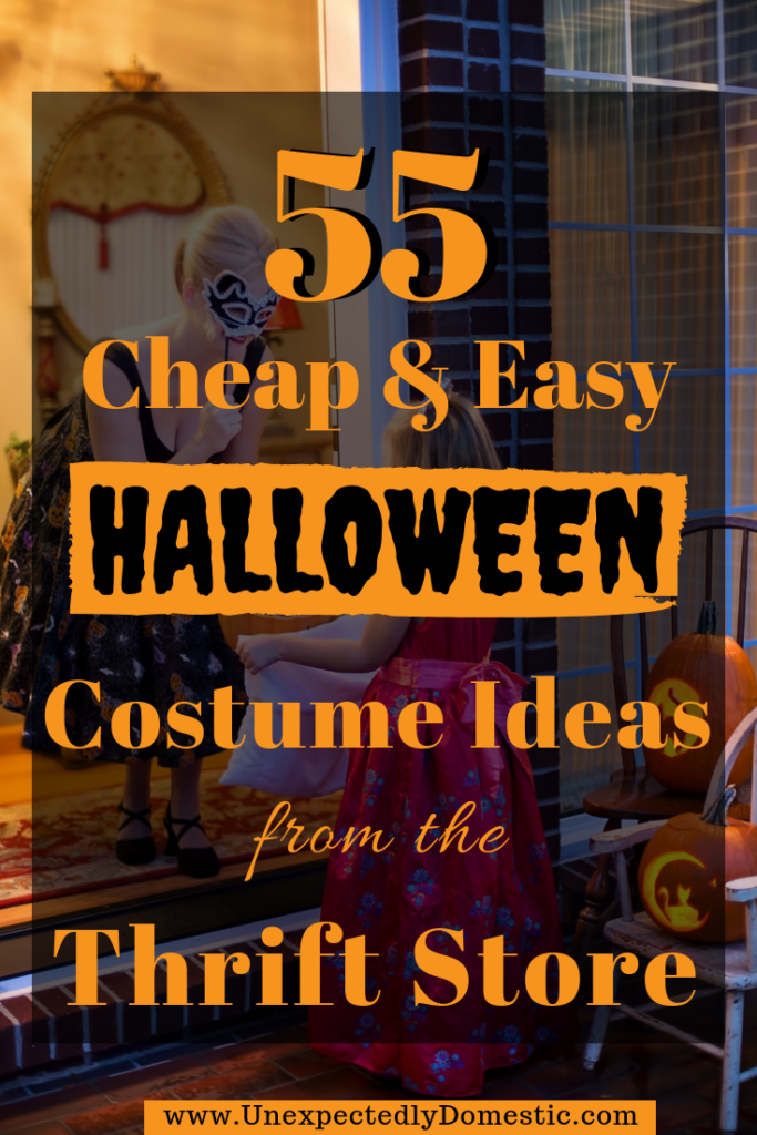 cheap and easy Halloween costume ideas