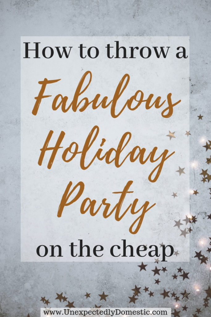 Check out these super easy ways to learn how to throw a holiday party on a budget. Host a fabulous Christmas party using these cheap holiday party ideas!