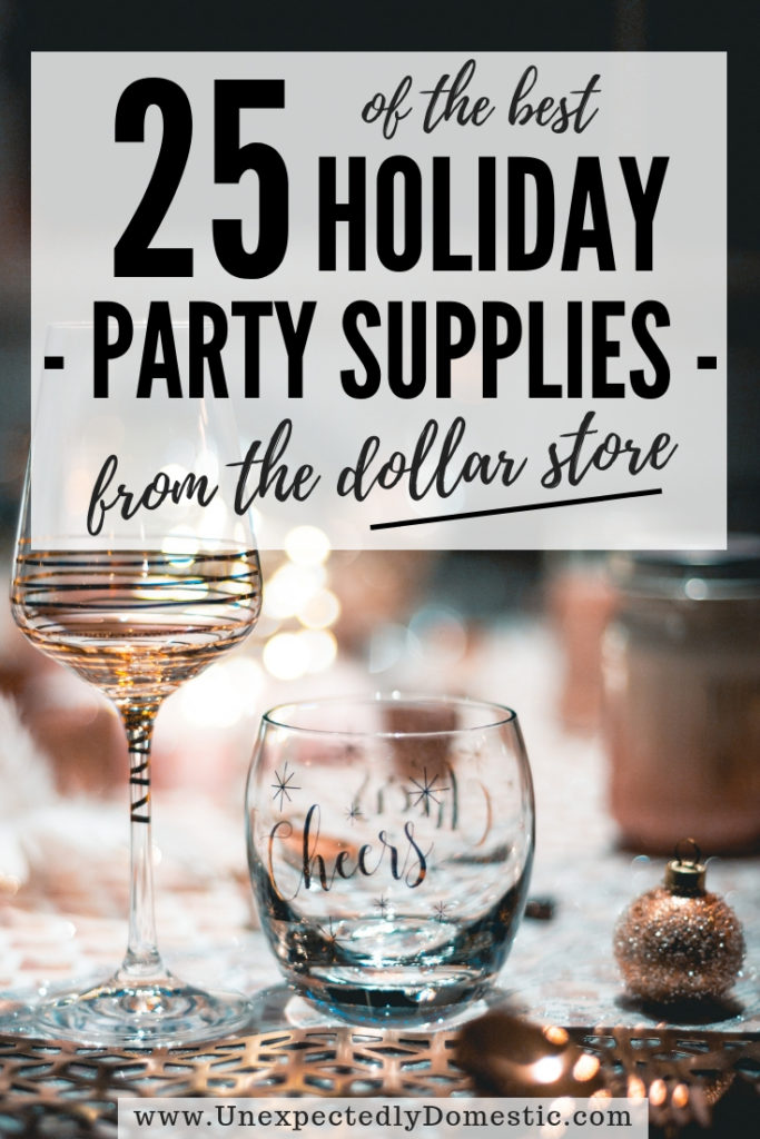 When throwing a party on a budget, look no further than this list of the best dollar store party supplies. Save money and time by shopping at Dollar Tree!