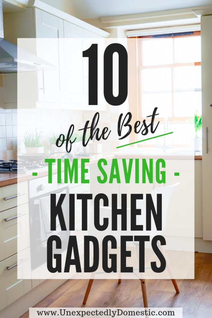 Check out this list of the 10 best time saving kitchen gadgets and learn how to save time cooking! Make dinner time easier with these cheap kitchen gadgets.