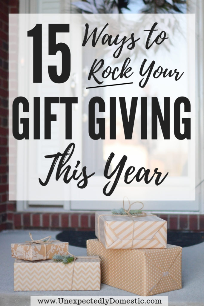 Check out these 15 easy gift ideas and learn how to be a better gift giver. It'll help you learn how to find the perfect gift for someone.