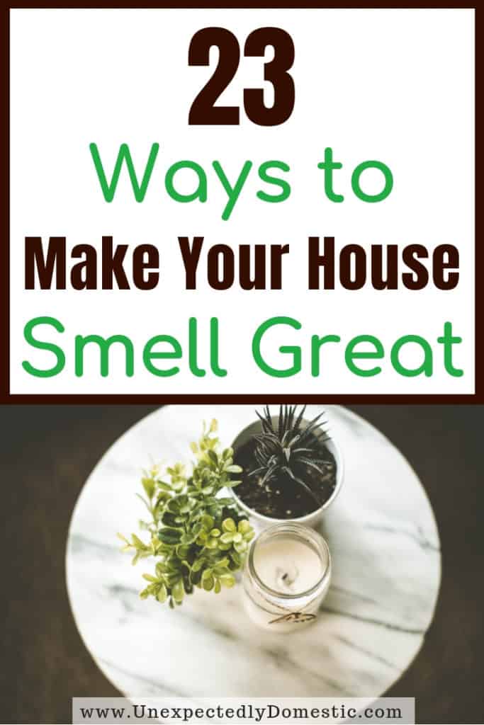 How to keep your house smelling good all the time naturally! These amazing fresh smelling home tips & hacks will work even with pets. Get rid of bad smells!