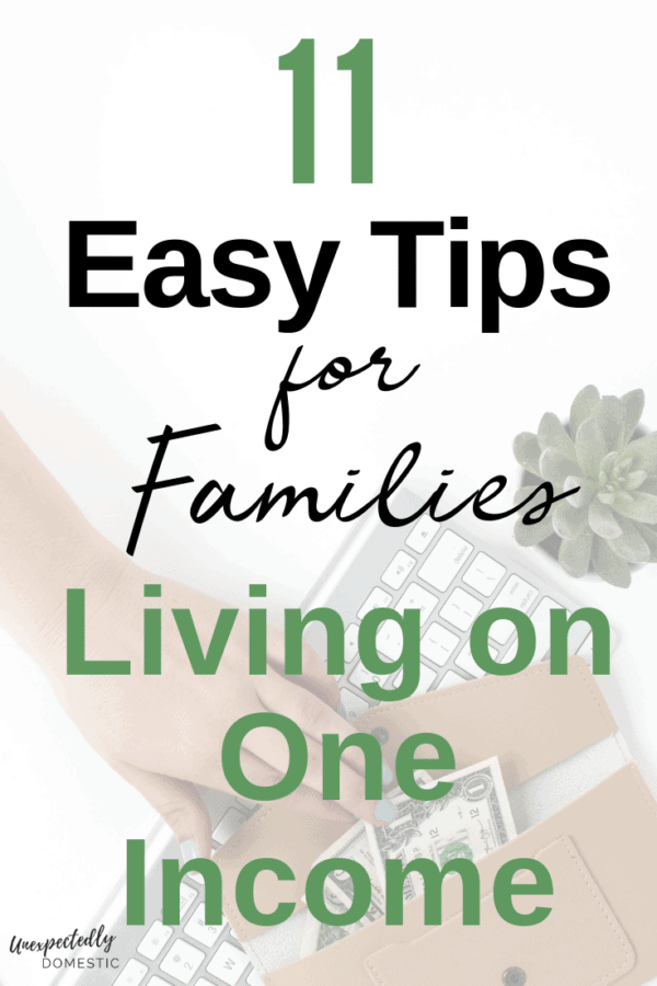 How to live on one income: 11 tips for living well on a tight budget ...