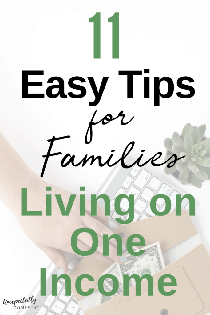 How to live on one income: 11 tips for living well on a tight budget ...