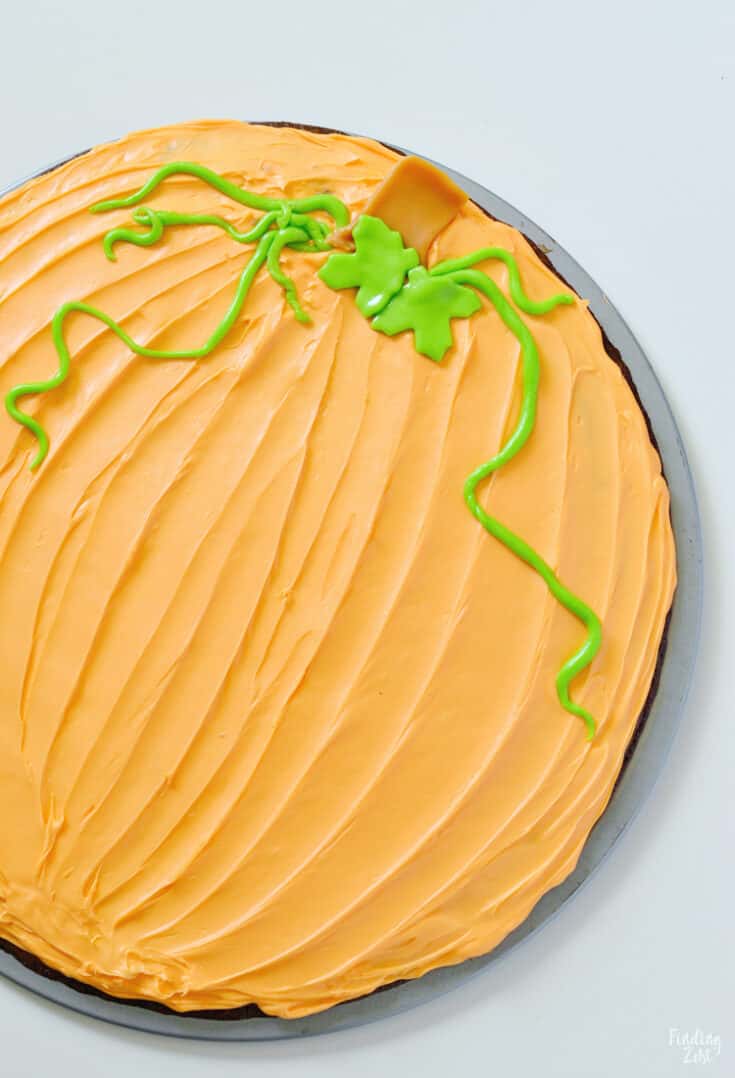 Image for Pumpkin Brownie Pizza