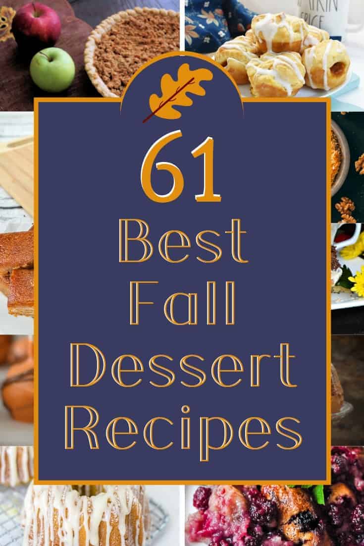So many delicious and easy fall dessert recipes! These easy desserts are perfect for a crowd, and include pumpkin, cakes, cookies, and fall fruits.
