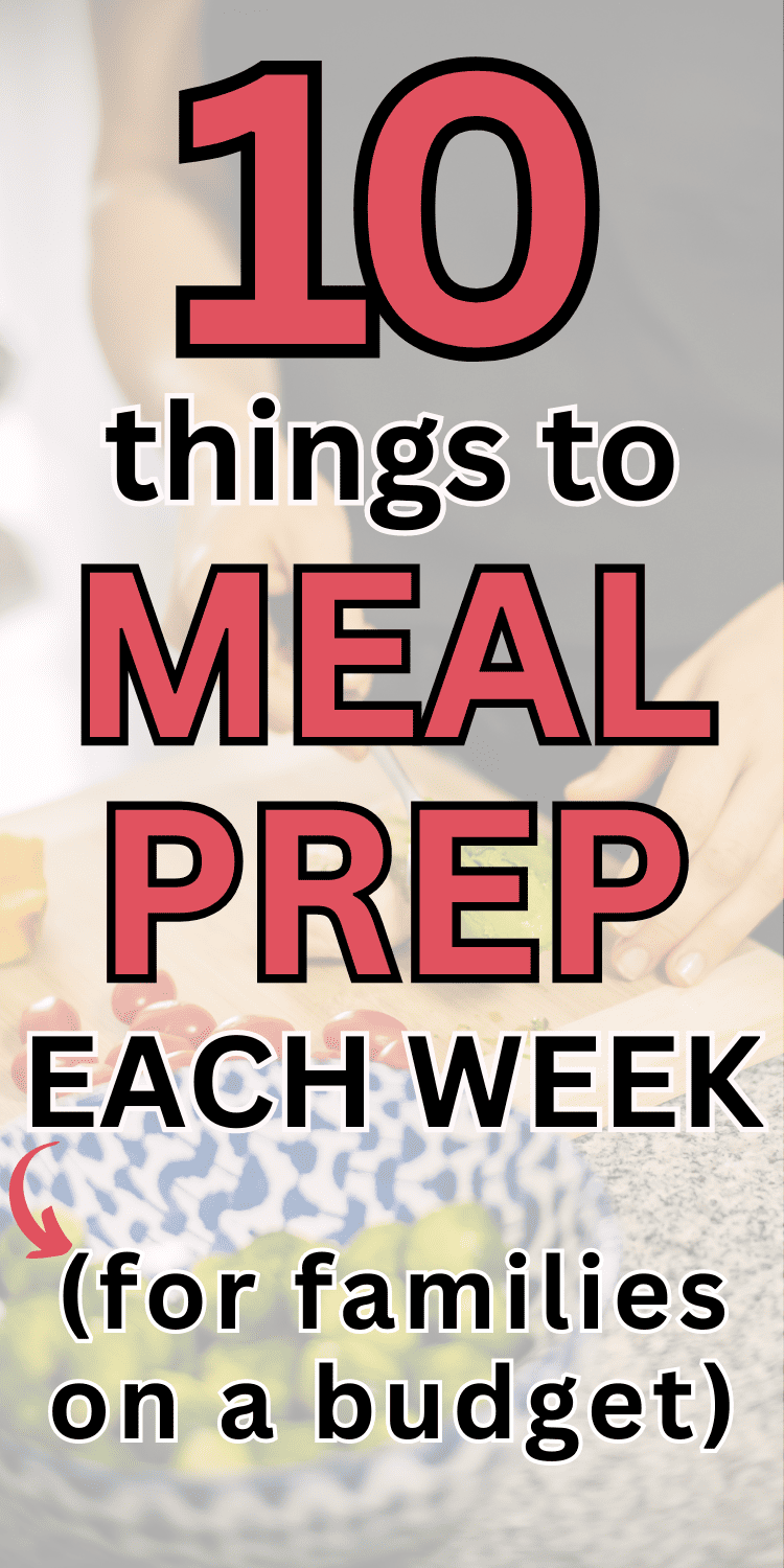 How to meal prep for the week on a budget. These simple meal prep tips will help you get ready for the week but keep your groceries budget low. Easy meal prep ideas for beginners breakfast, easy meal prep for beginners lunch ideas, easy healthy meal prep ideas for beginners, healthy meals for beginners easy recipes, quick and easy meal prep ideas, quick and easy lunch ideas for work meal prep, easy healthy meal prep for the week work lunches, simple meal prep ideas for beginners