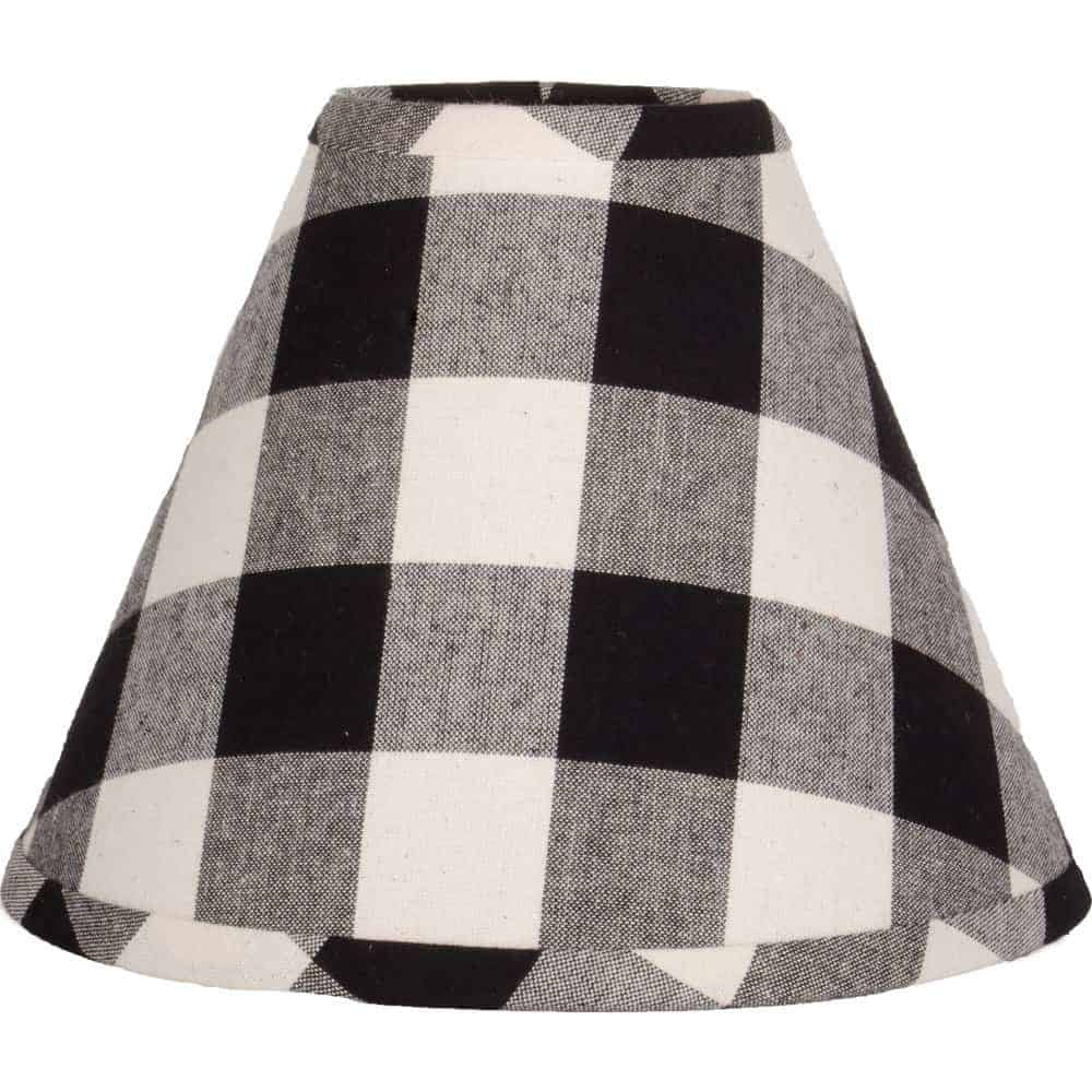 Cozy farmhouse black and white buffalo check home decor! Spruce up your kitchen, living room, or bedroom, or add some buffalo plaid fall decor to your home.