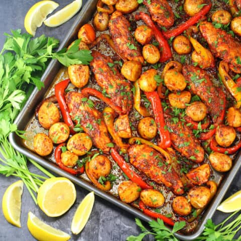 55 EASY Sheet Pan Dinners - Quick & Tasty Suppers for Busy Weeknights