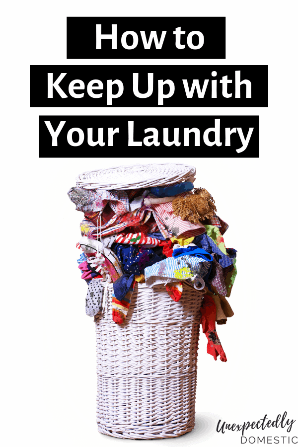 Feeling overwhelmed by laundry? Here's how to do laundry faster so you can keep up with the piles and stay ahead of this never ending task.