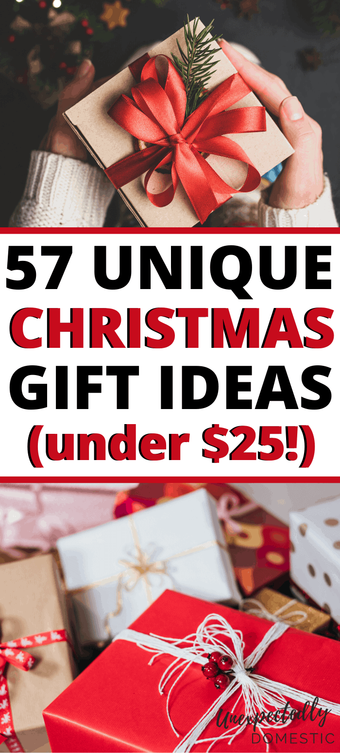 57 Creative unisex gift ideas under . Try these unique and useful gifts for guys, ladies, friends, or anyone on your list!