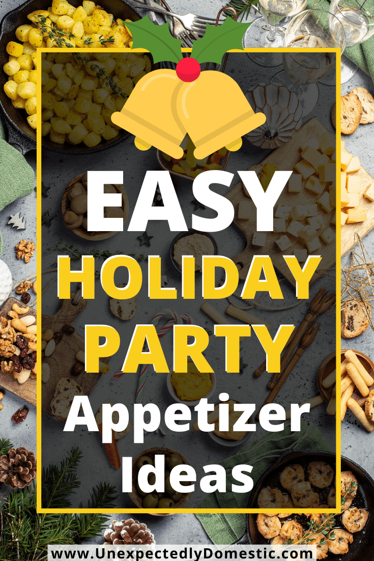 Cute Christmas themed appetizers! These easy holiday appetizers and finger foods are the perfect party food ideas for a crowd!