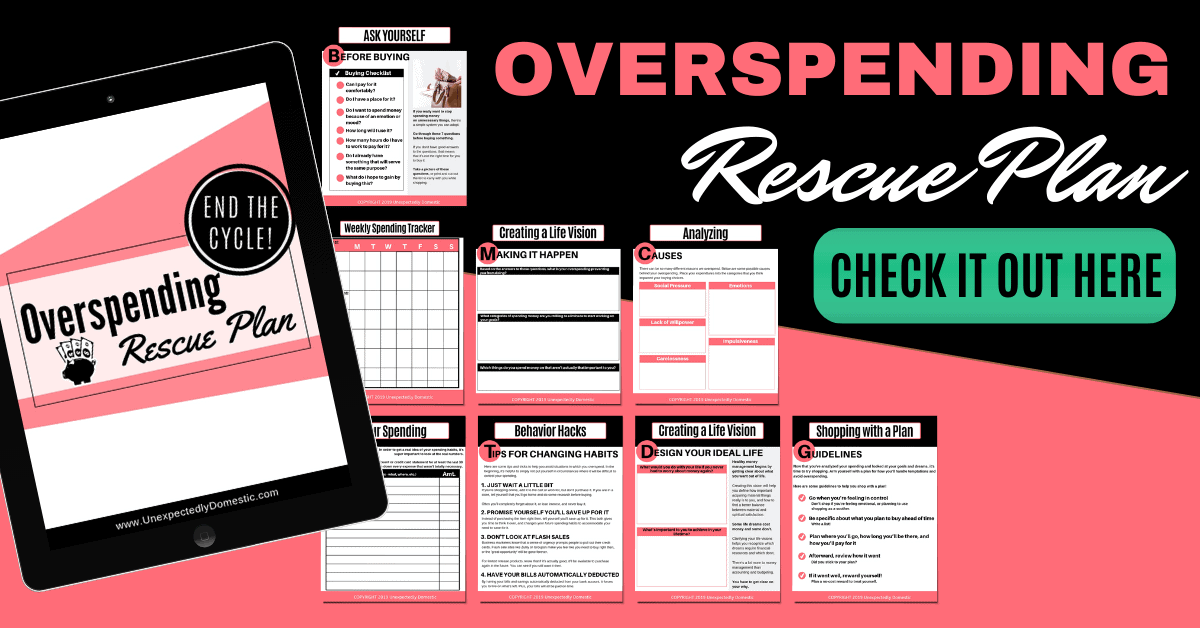 How to use a spending log to keep track of your finances! This daily spending tracker printable will help you discover where your money is going so you can create a budget that actually works.