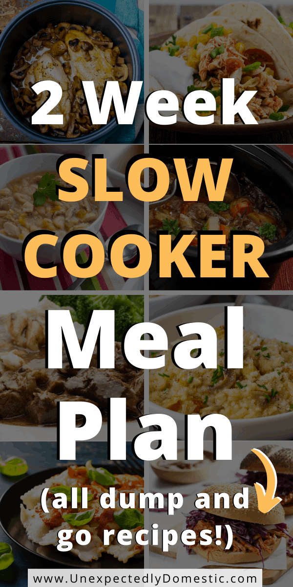 15 super easy slow cooker dump meals! These no preparation crockpot dump recipes come together SO quick and easy. They cook themselves while you’re busy doing other things!