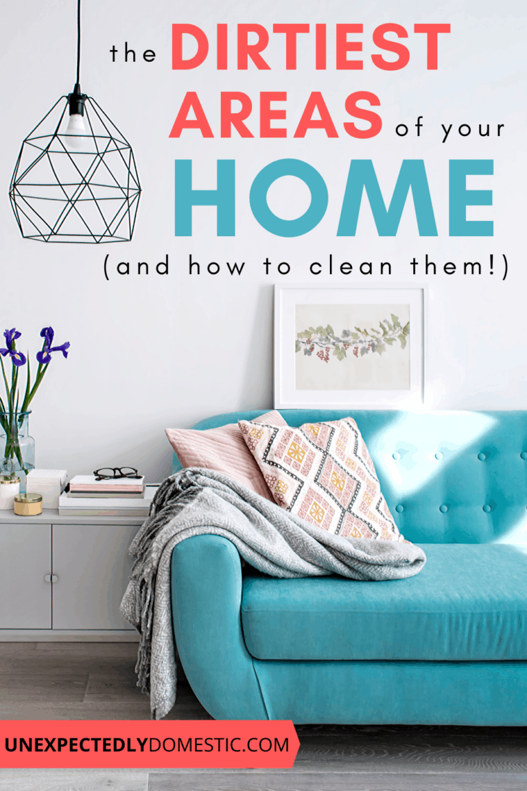 The Dirtiest Places in Your Home…and how to clean them!