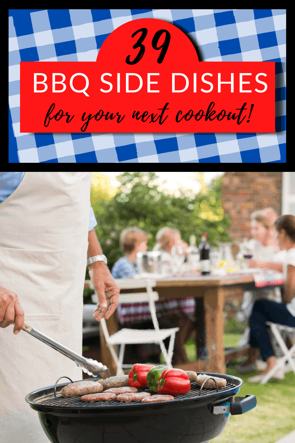 BBQ side dishes for a crowd! Everyone will love these easy and cheap summer side dishes at your next cookout, picnic, or potluck party.