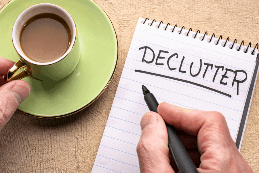 Follow this 15 day declutter challenge to help you get control of your messy house fast! Use this step-by-step process to make decluttering your home finally feel possible.