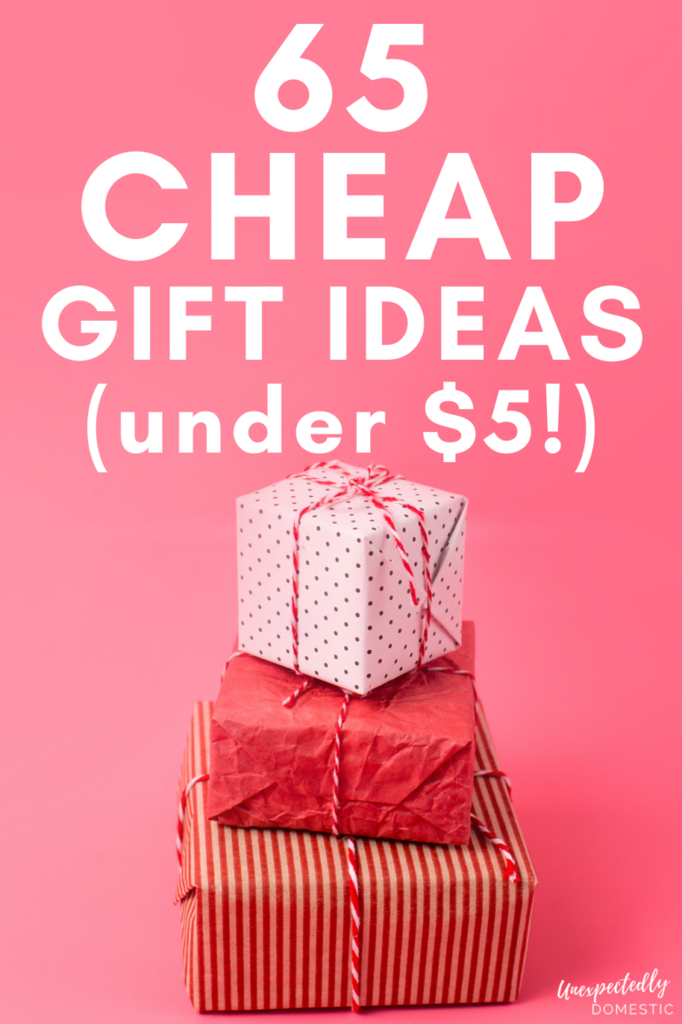 65 Fun & Unique Gifts Under $5 (small useful gifts that people actually want!)
