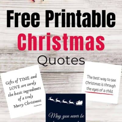 39 Free Christmas Printables to Make the Holidays More Fun