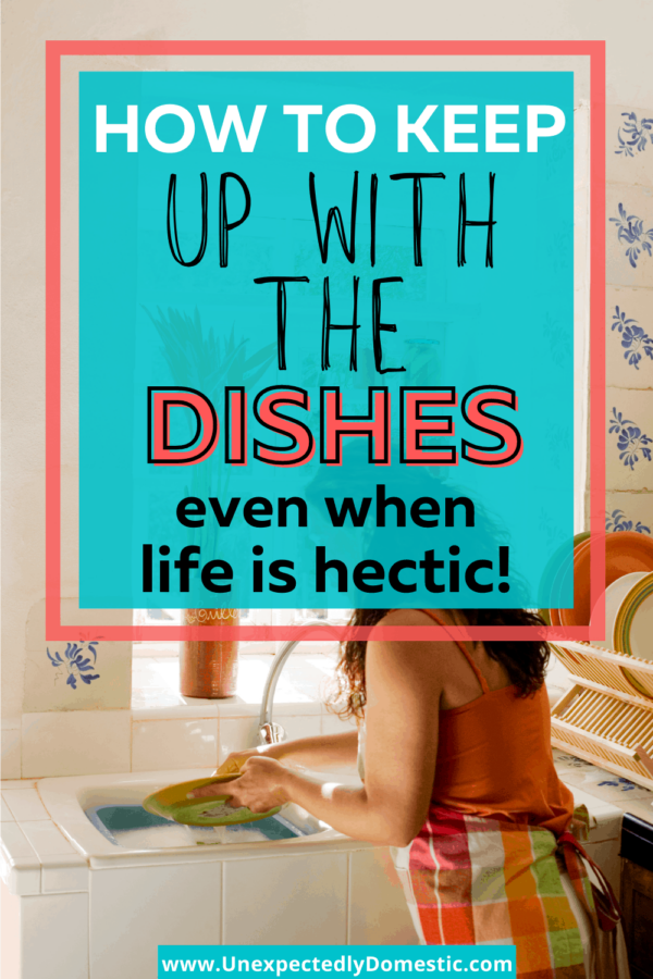 How to Wash Dishes Fast (and stay ahead of the piles!)