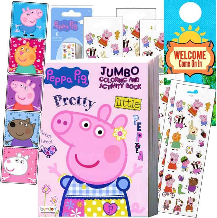 Image for Peppa Pig Coloring and Activity Set