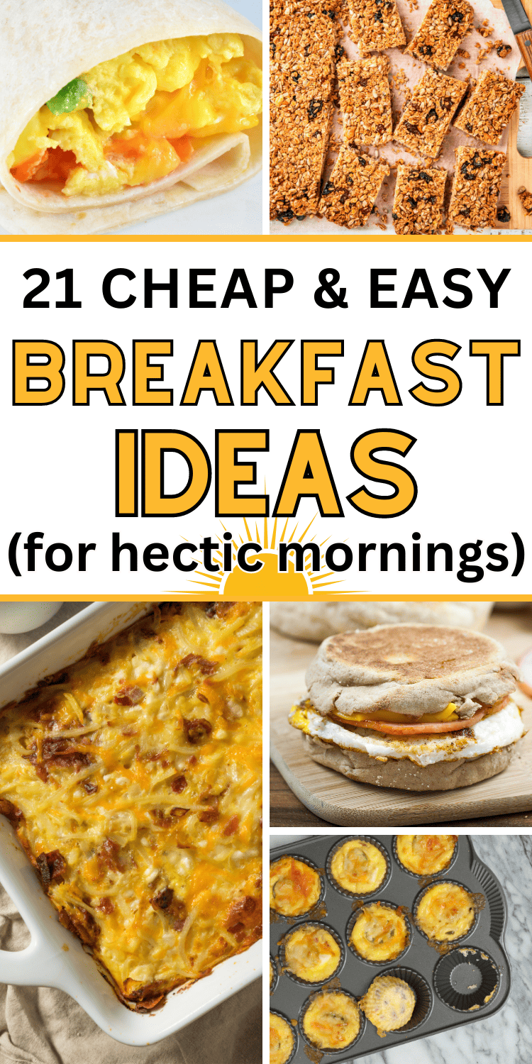 Mornings too hectic to make breakfast? Don't sleep on the most important meal of the day with these quick simple breakfast ideas! Easy breakfast ideas to set your day up right. Easy breakfast ideas quick simple, easy breakfast ideas for a crowd make ahead brunch recipes, easy breakfast ideas quick simple eggs, easy breakfast ideas easy breakfast ideas quick simple, easy breakfast ideas quick on the go mornings, healthy recipes, no cook, no bake, no eggs, sweet, super easy breakfast ideas for one