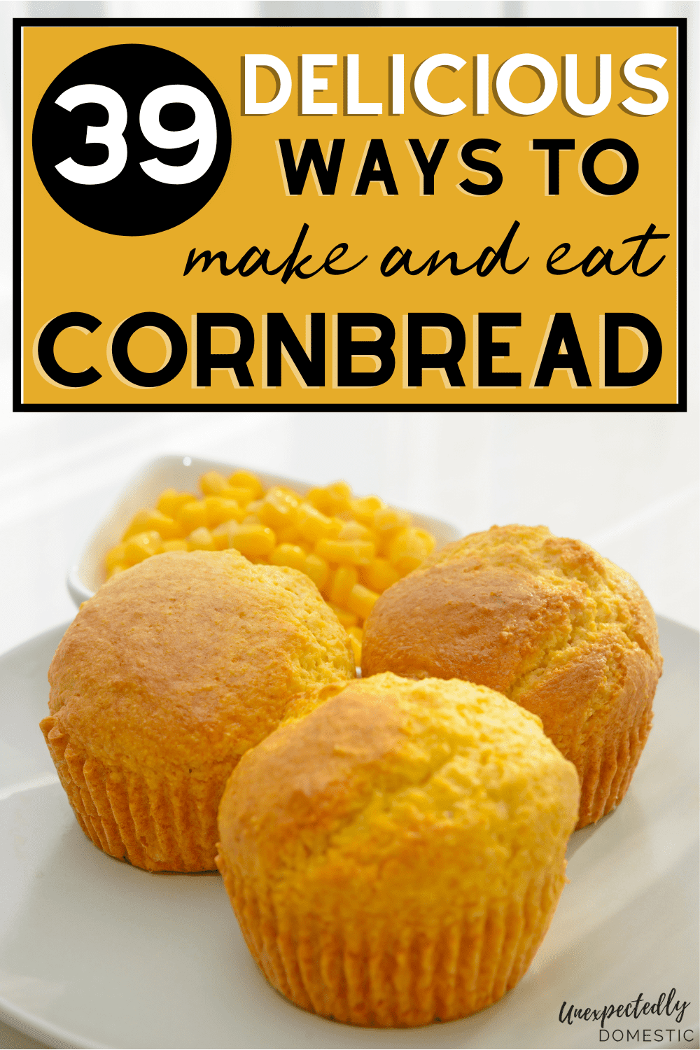 What to eat with cornbread! Here are the best dishes and meals that go with cornbread. It’s not just for chili anymore!