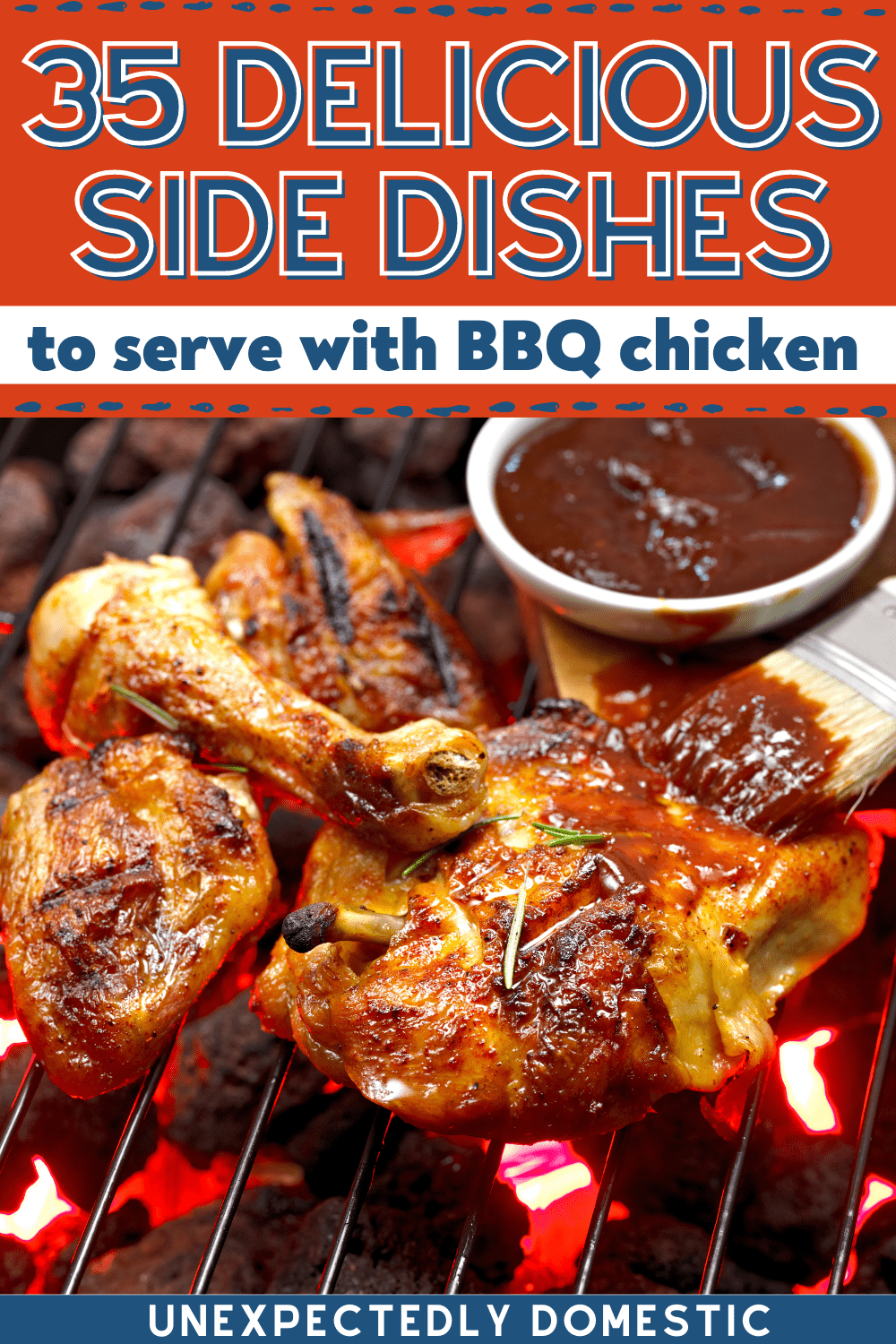 The best BBQ chicken side dishes! These summer sides are perfect for grilled chicken breasts, barbecue chicken and pulled chicken sandwiches or sliders.