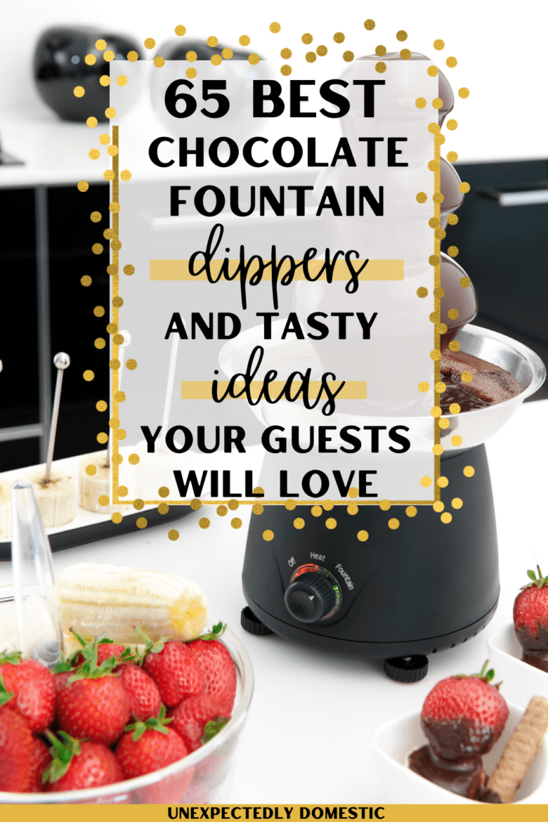 What to Serve with a Chocolate Fountain: 65 Totally Dippable Fondue Foods
