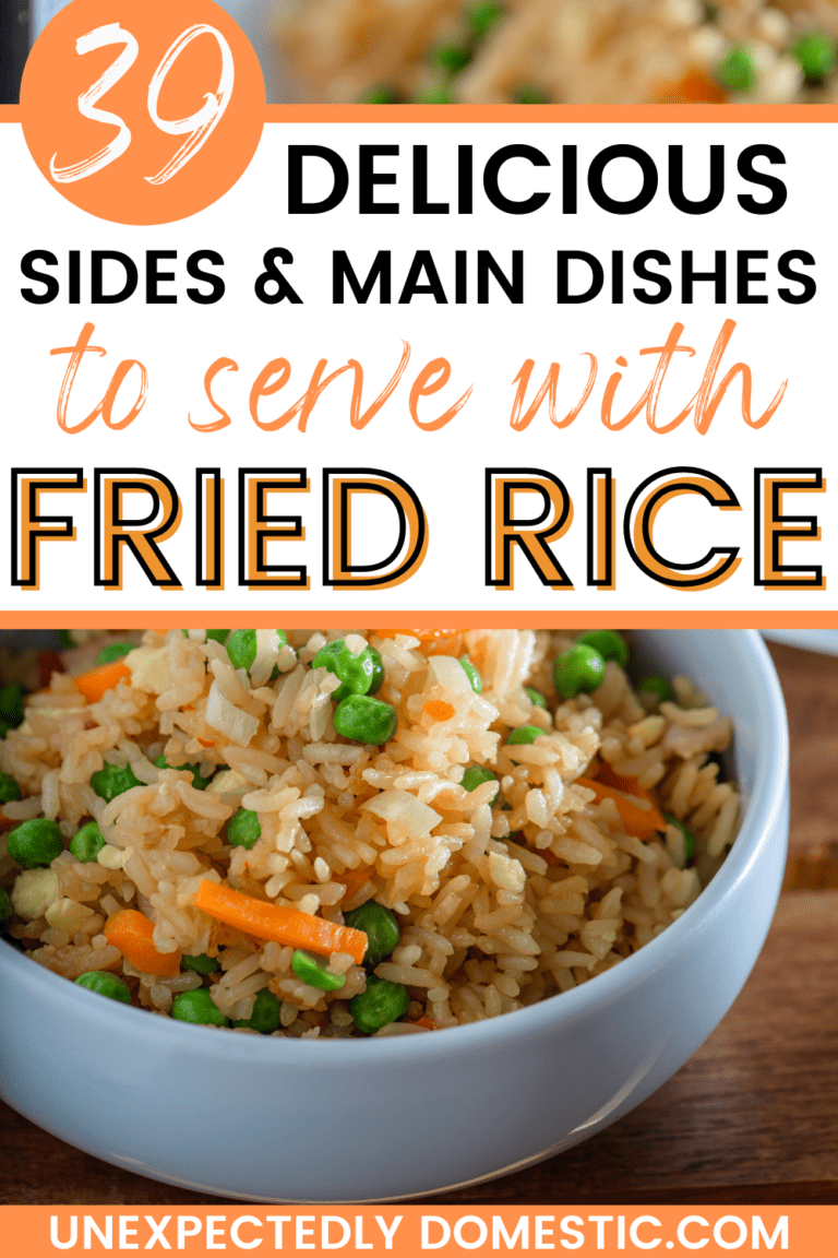 What to Serve with Fried Rice: 39 Delicious Ideas to Make it Better Than Last Time