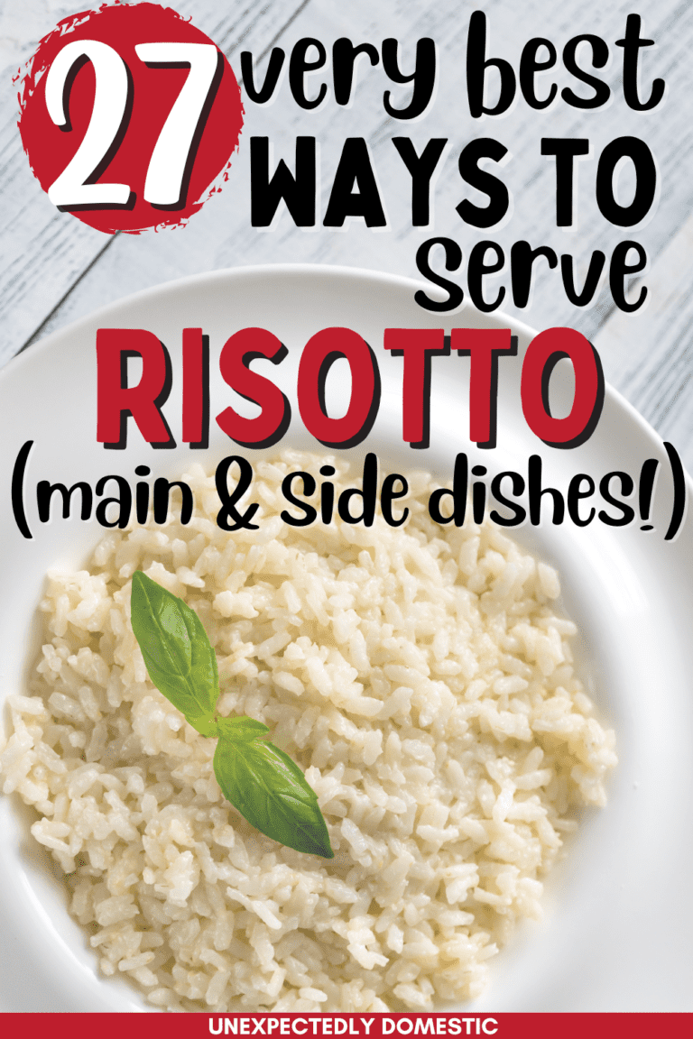 What to Serve with Risotto (27 Best Side Dishes + Main Course Ideas!)