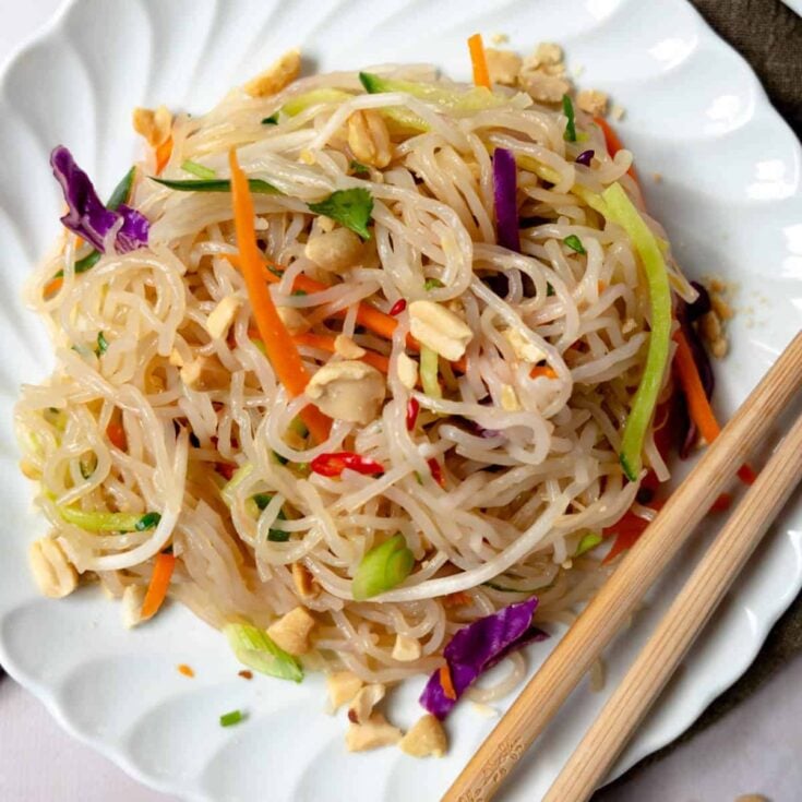 Image for Glass Noodle Salad (Easy Vegan & Gluten Free Salad)