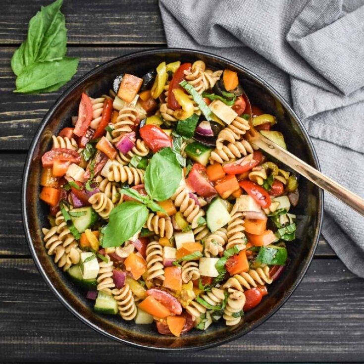 Image for Balsamic Basil Pasta Salad