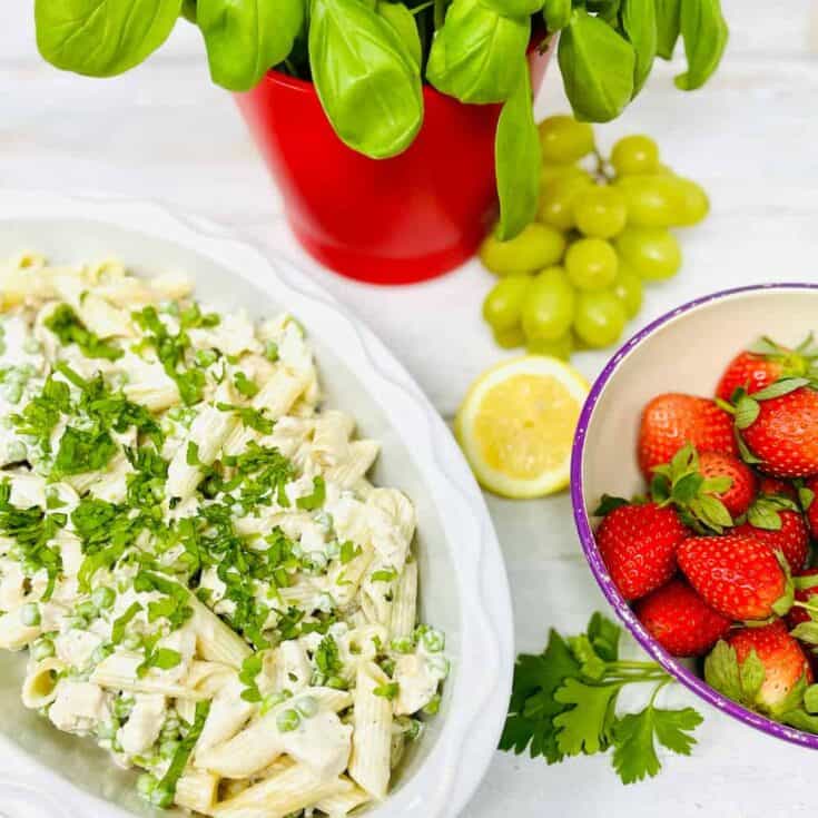 Image for Creamy Lemon Chicken Pasta Salad