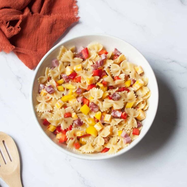 Image for Italian Bow Tie Pasta Salad Recipe
