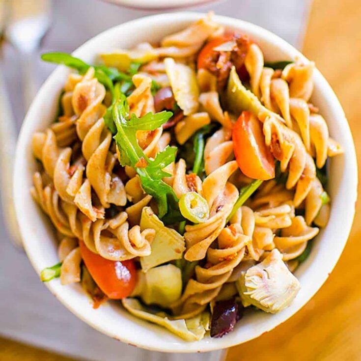 Image for Pasta Salad with Sun Dried Tomato Vinaigrette