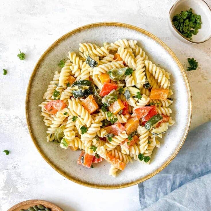 Image for Roasted Vegetable Pasta Salad
