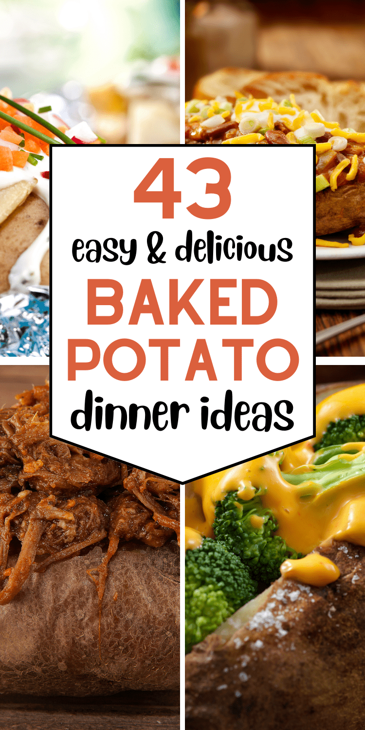 What to serve with baked potatoes! The best side dishes and main courses to serve with jacket potatoes for an amazing comfort food dinner.