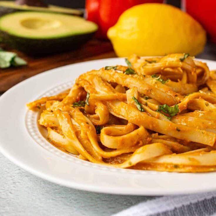 Image for Avocado Bell Pepper Pasta