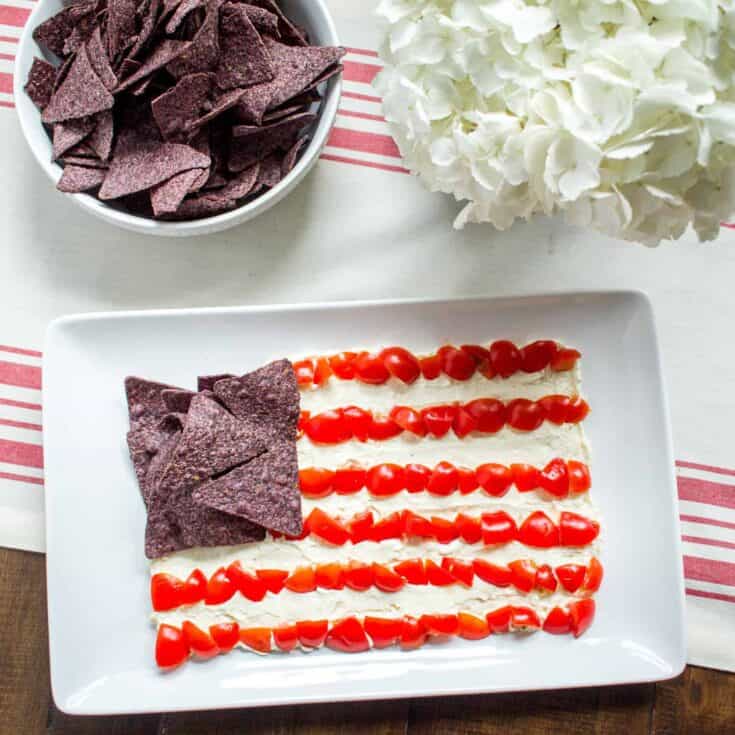 Image for Patriotic Flag Whipped Feta
