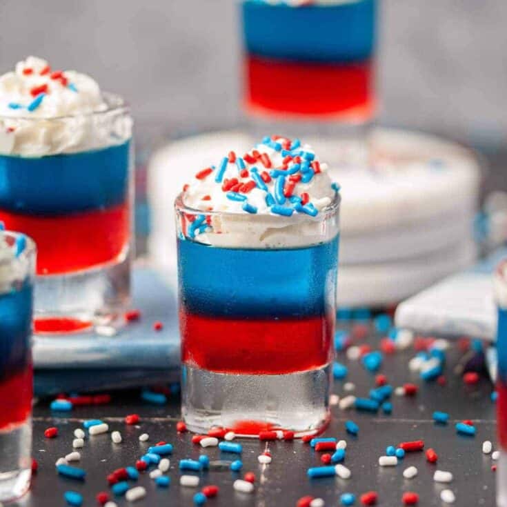 Image for Red White & Blue Jello Shots