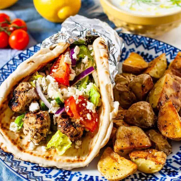 Image for Greek Chicken Souvlaki