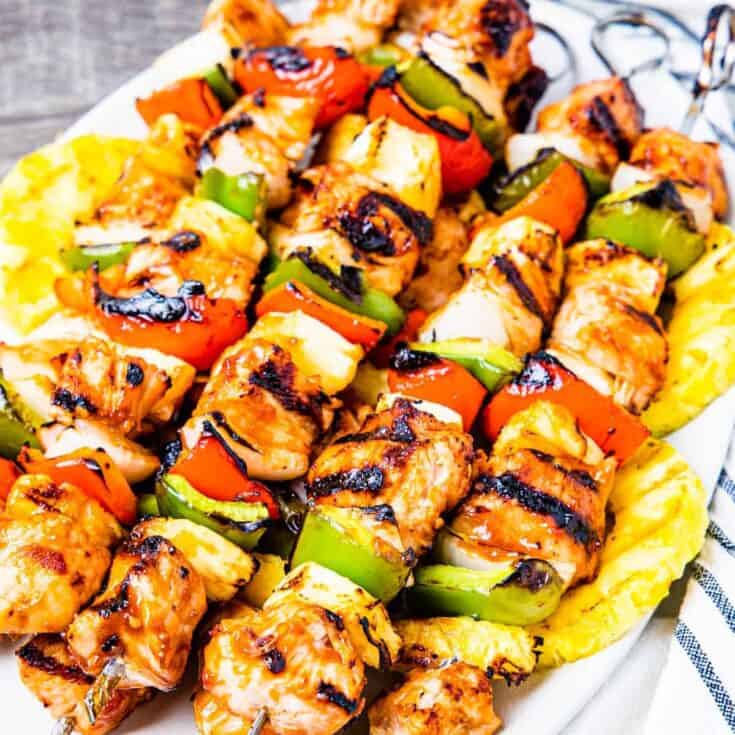 Image for Hawaiian Huli Huli Chicken Kebabs